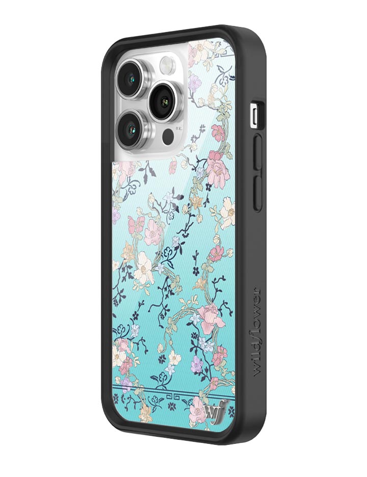Gallery Girlie Blue iPhone Case