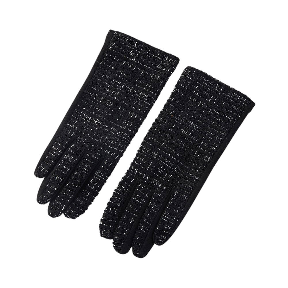 Lurex Tweed Smart Touch Winter Gloves