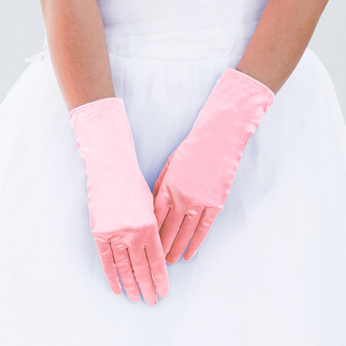 Women's Dressy Satin Wedding Gloves