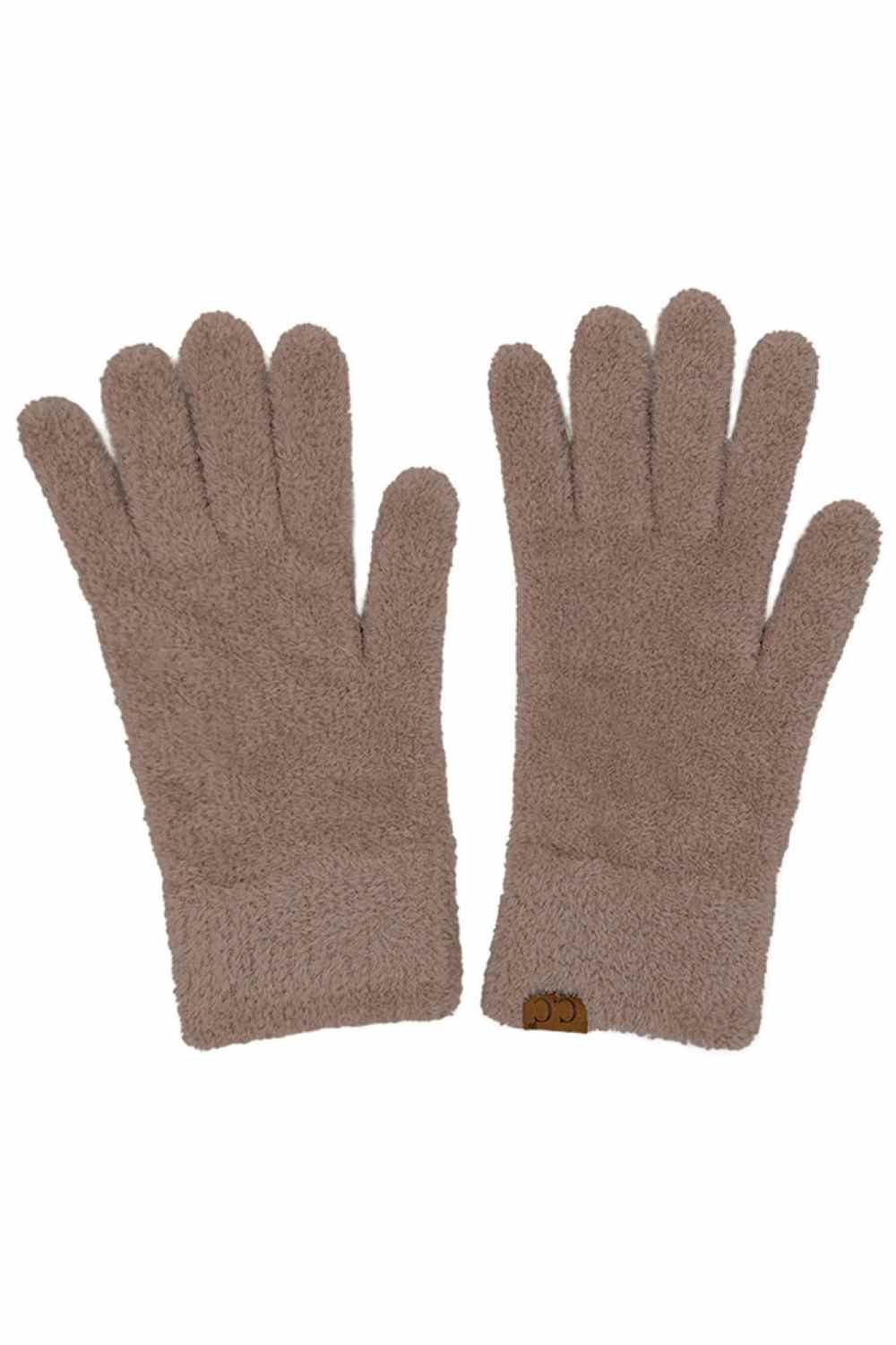 C.C Plush Terry Chenille Gloves