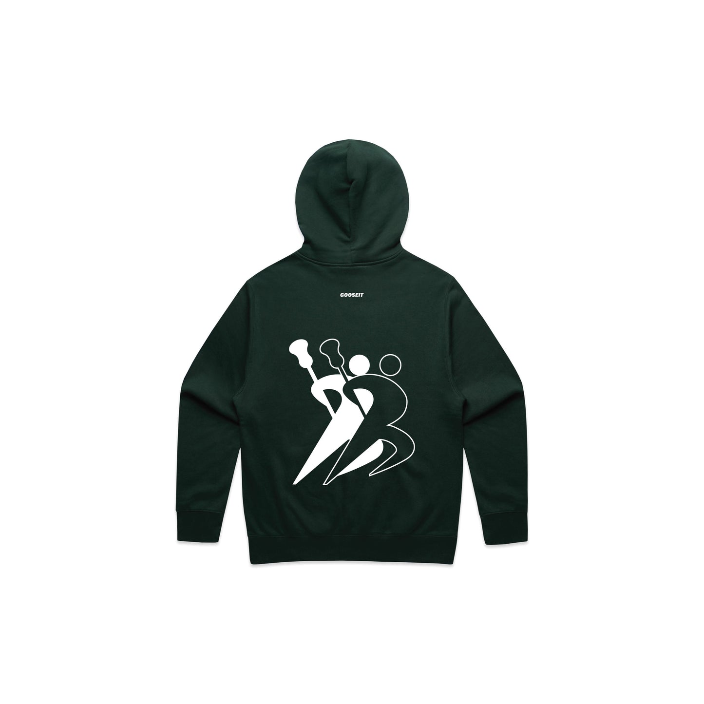 Sudadera con capucha Lacrosse Silueta