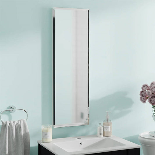 Botiquín de baño estrecho sin marco de 12 x 36 pulgadas