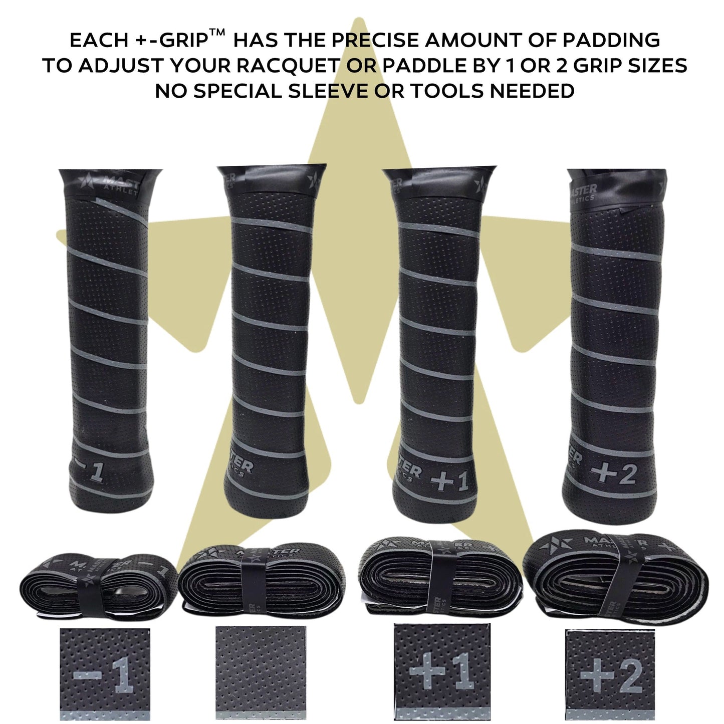 Master Athletics +/-Grip™ Size Adjusting Replacement Grip