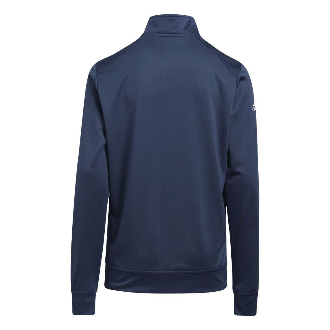 Sudadera con cremallera corta adidas Heather para niño - Azul marino