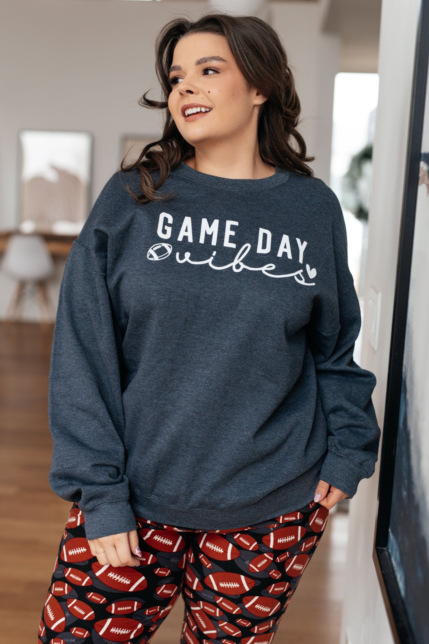 Sudadera con Capucha "Ambiente de Día de Partido"