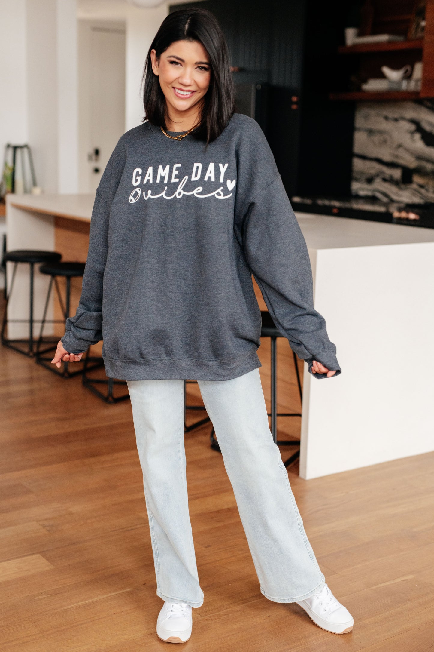Sudadera con Capucha "Ambiente de Día de Partido"