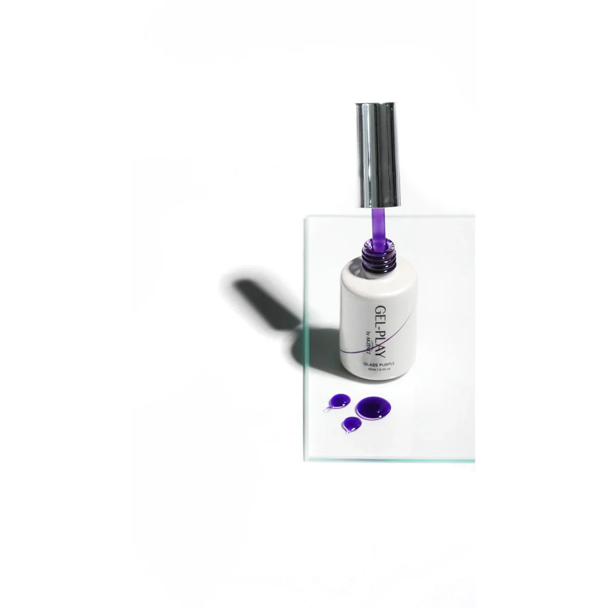 Akzentz - Gel Play Glass Purple, 10ml