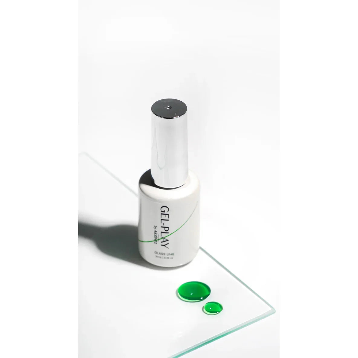 Akzentz - Gel Play Glass Lime, 10ml