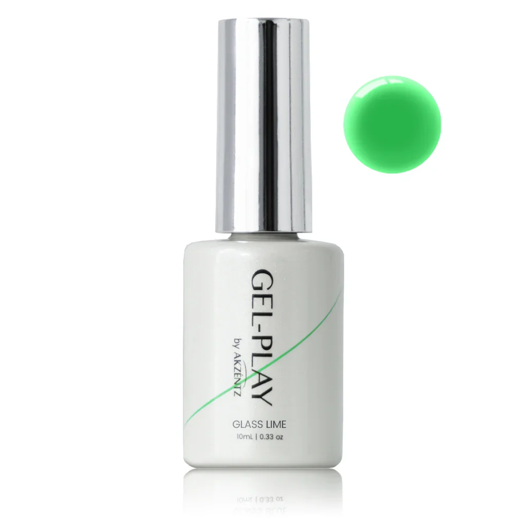 Akzentz - Gel Play Glass Lime, 10ml