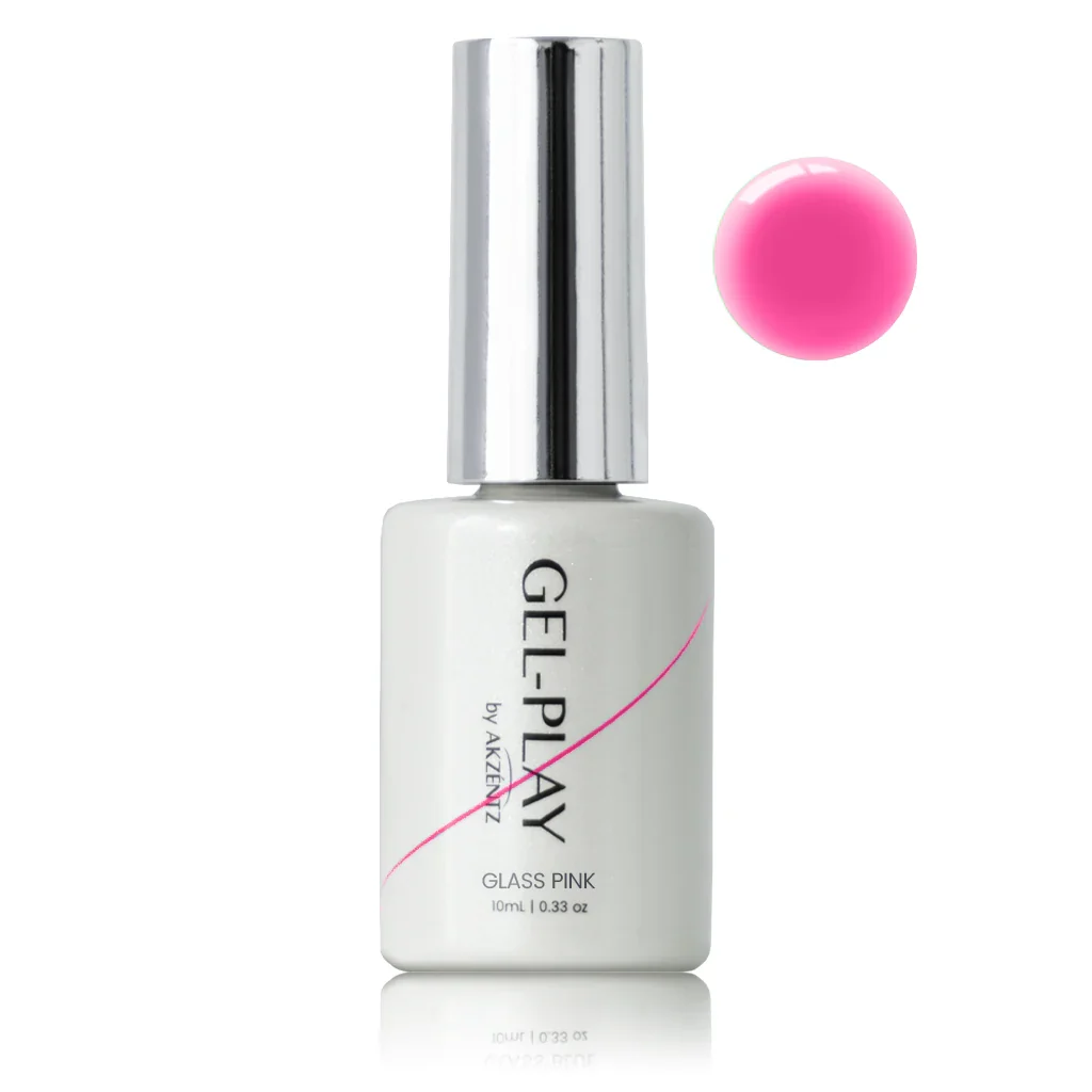 Akzentz - Gel Play Glass Pink, 10ml