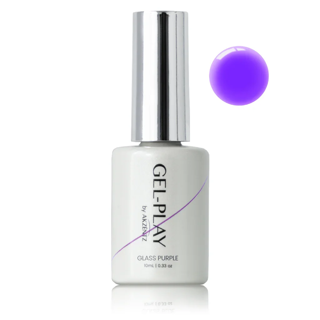 Akzentz - Gel Play Glass Purple, 10ml