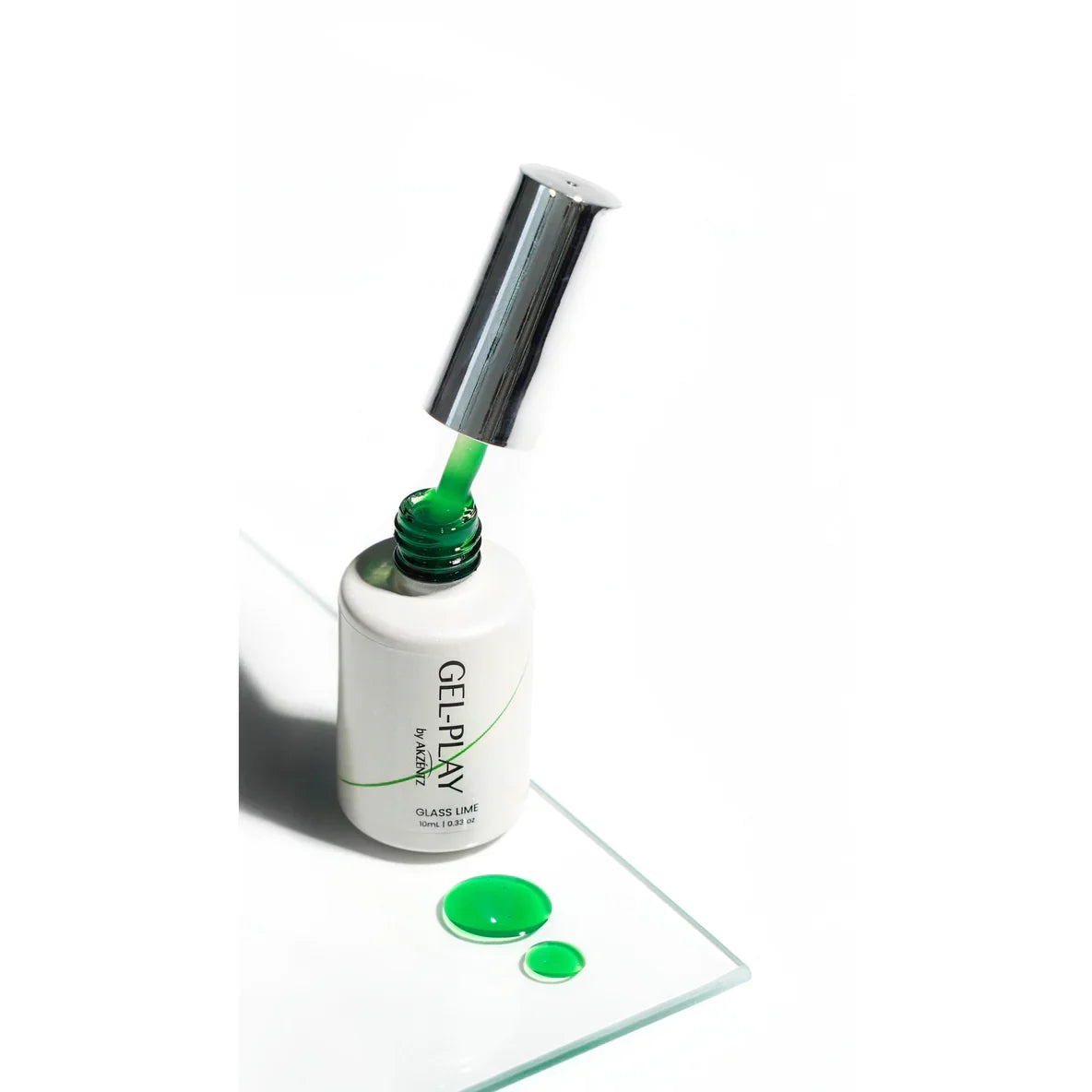 Akzentz - Gel Play Glass Lime, 10ml