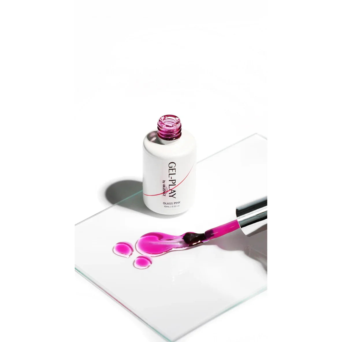 Akzentz - Gel Play Glass Pink, 10ml