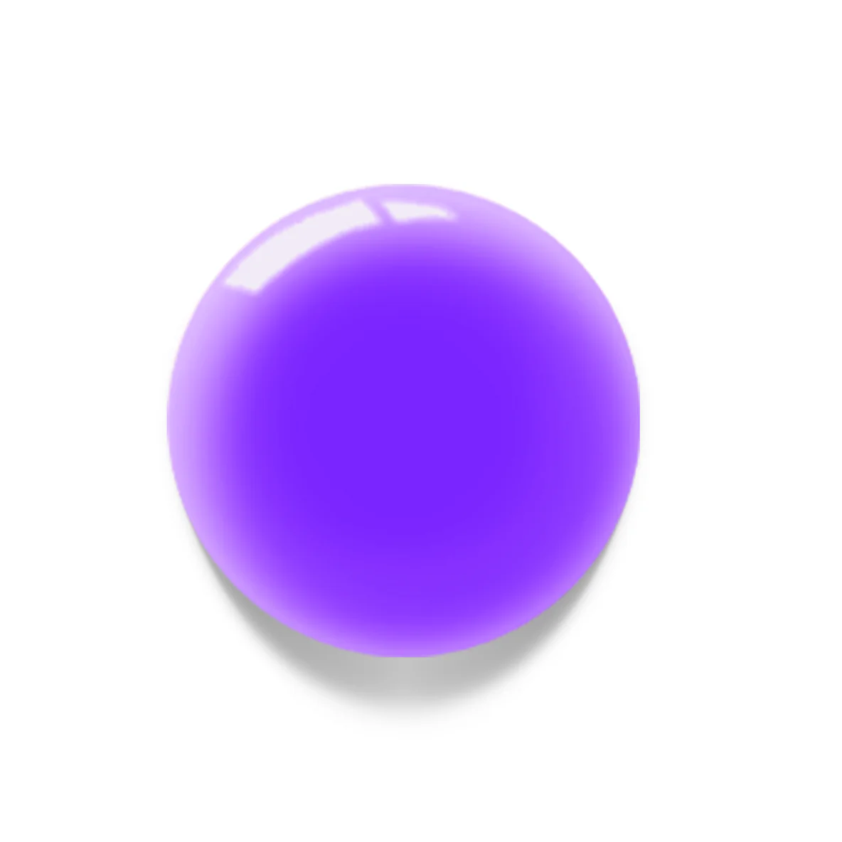 Akzentz - Gel Play Glass Purple, 10ml