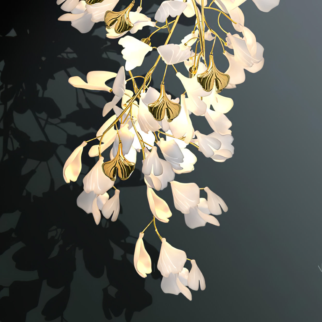 Lámpara de pared Ginkgo Flowers