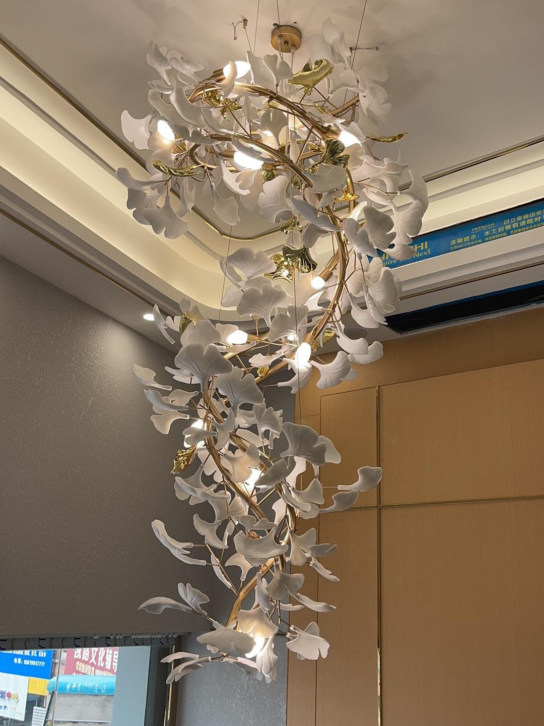 Candelabro de cerámica Gingko Q