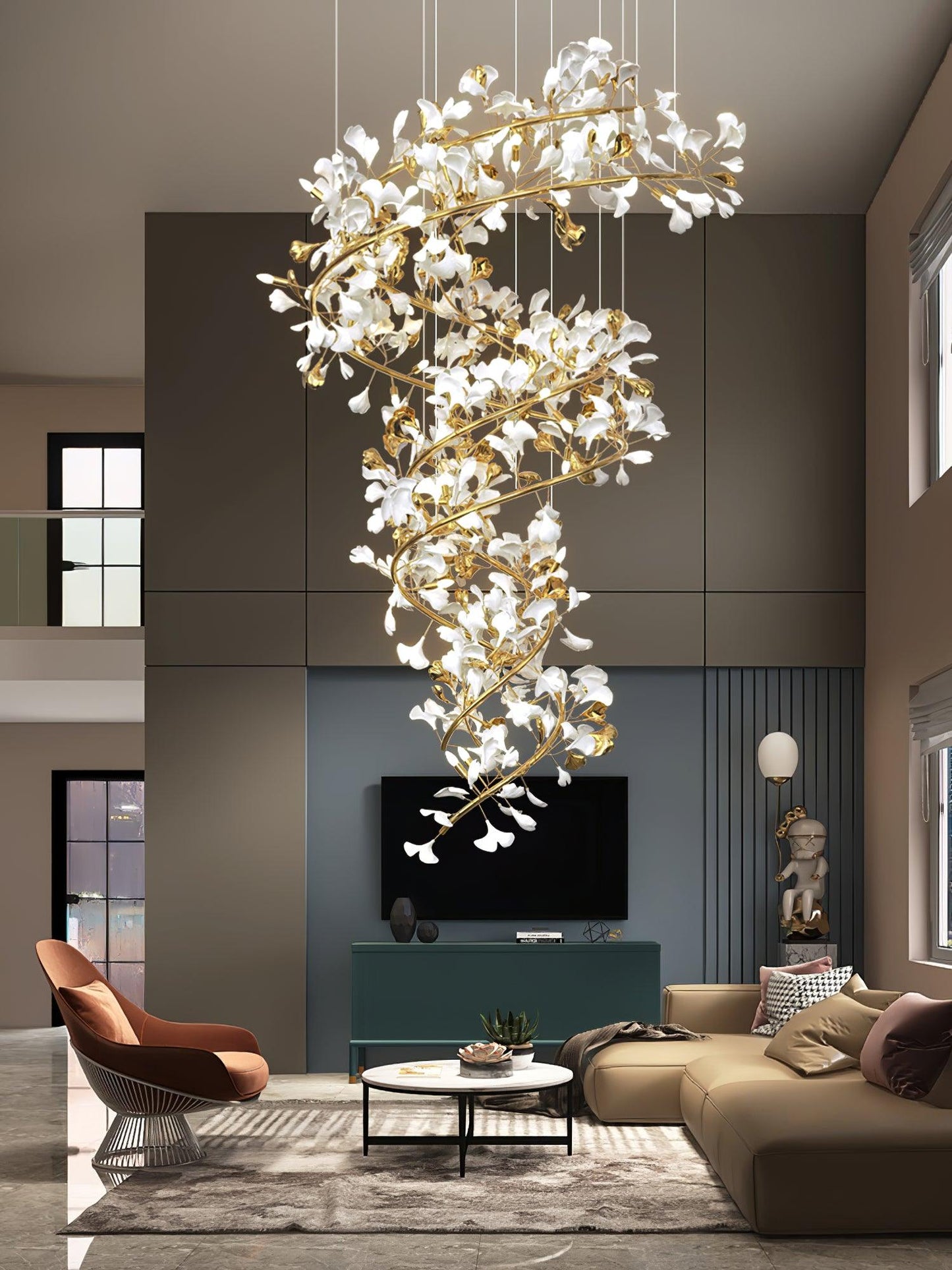 Candelabro de cerámica Gingko Q