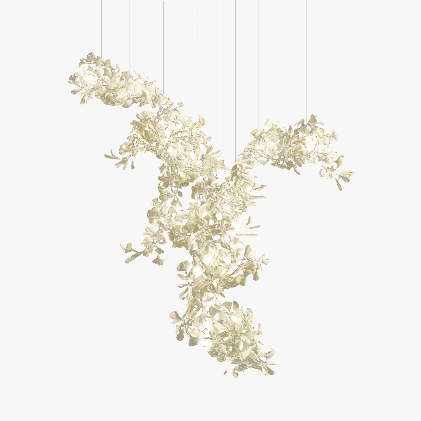 Lámpara de araña Ginkgo Combinación