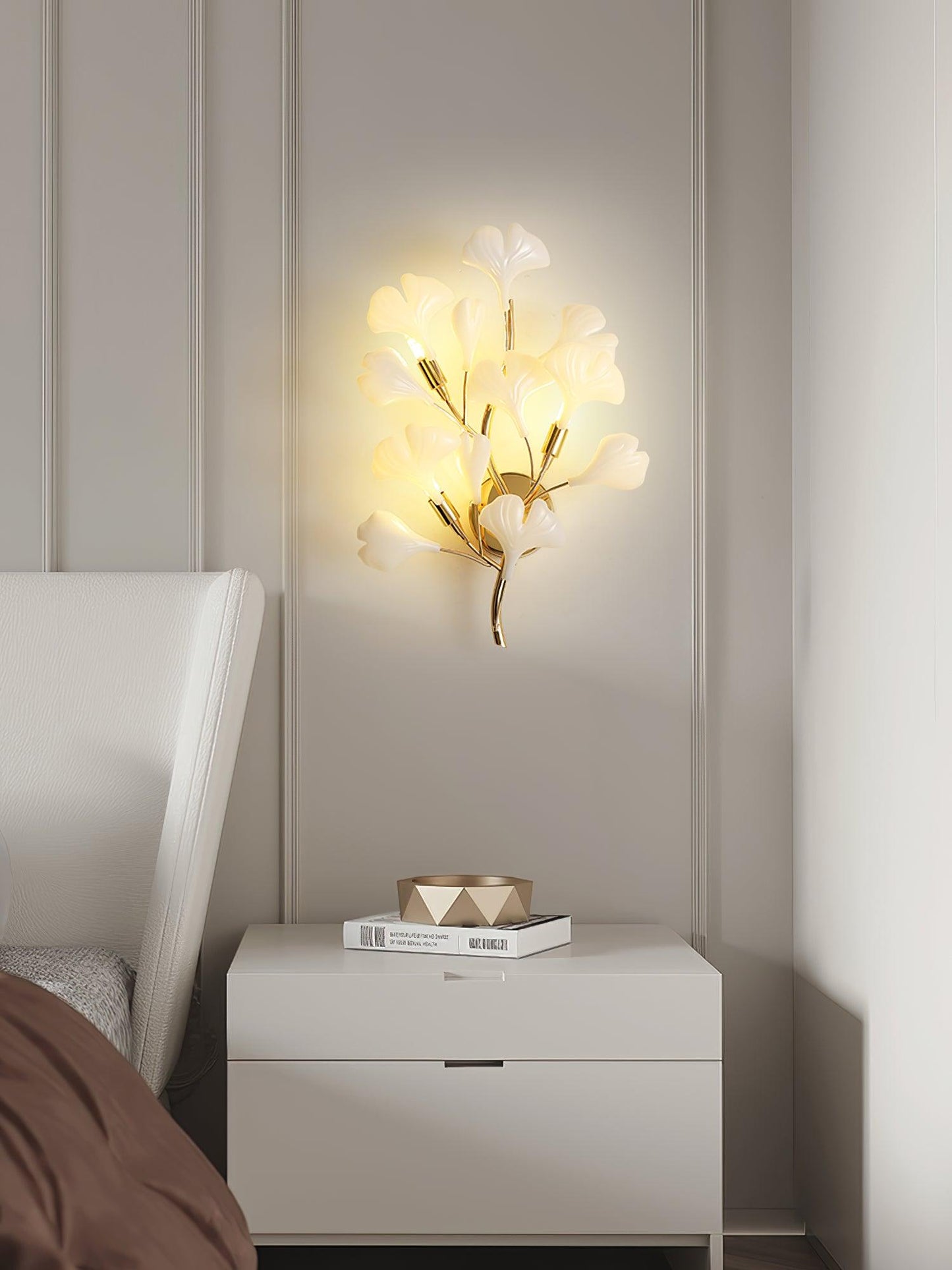 Lámpara de pared Ginkgo