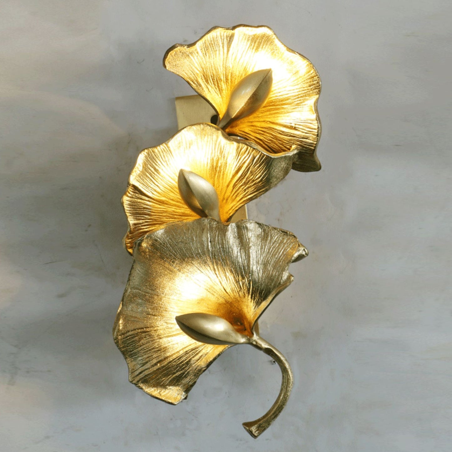 Lámpara de pared Hoja de Ginkgo