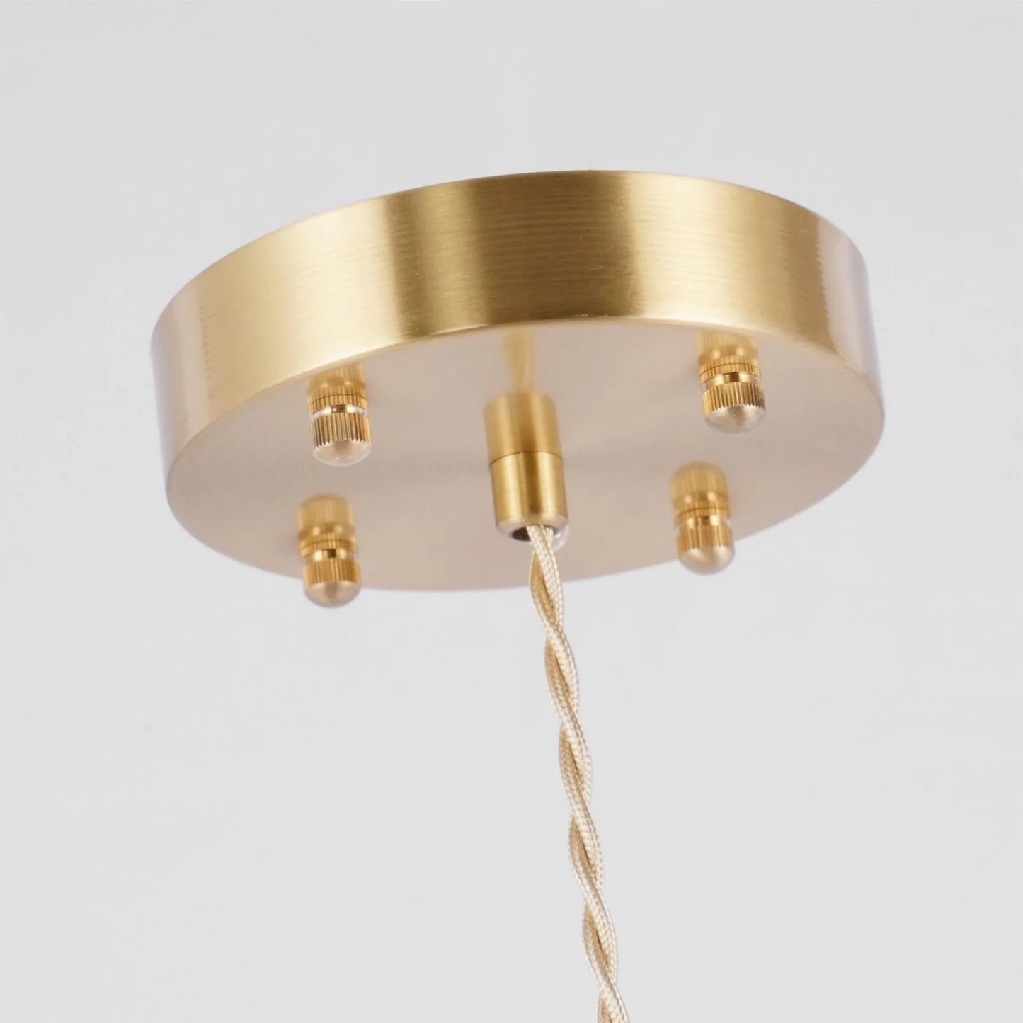 Colgantes de cristal con forma de pétalo