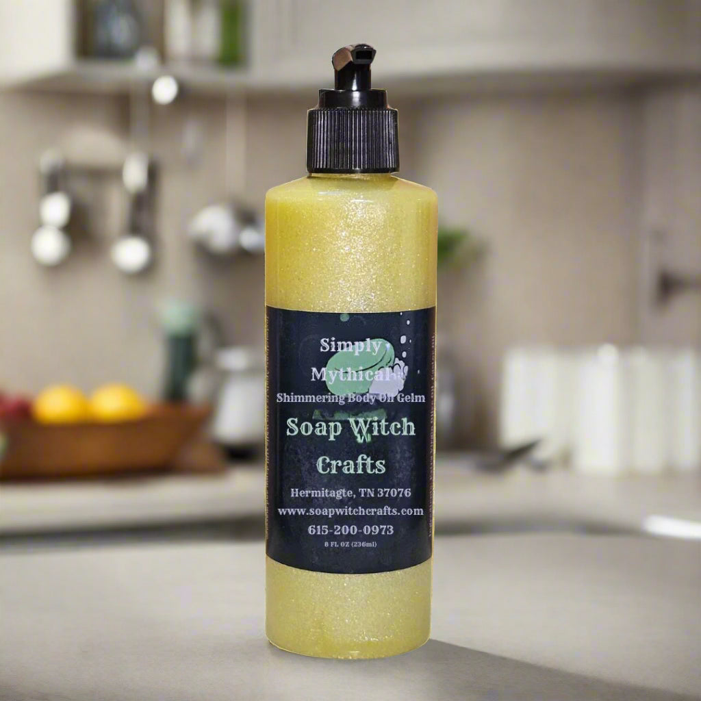 Gel Aceite Corporal Brillante Simply Mythical - Pastel de Limón