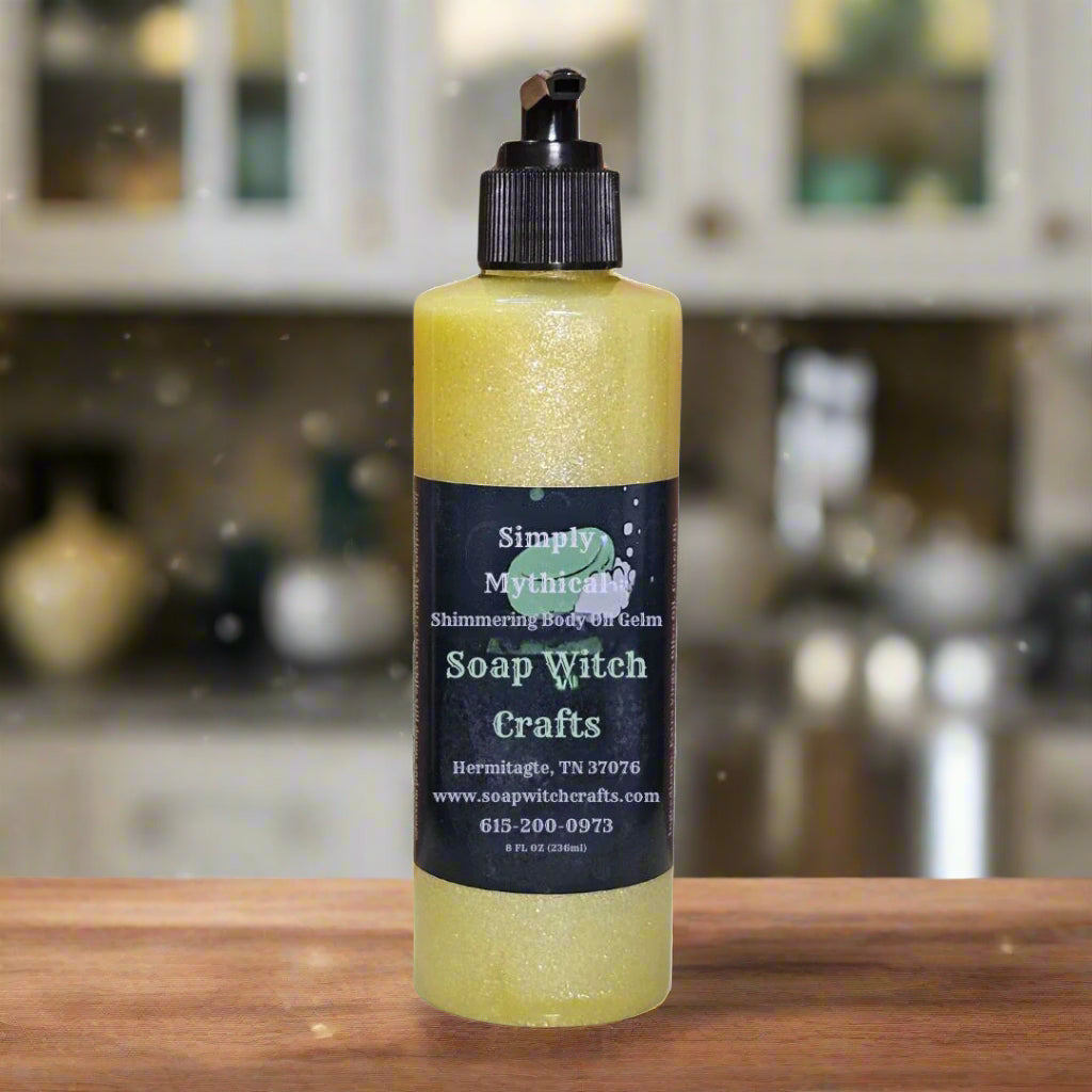 Gel Aceite Corporal Brillante Simplemente Mítico - Sangría de Pitahaya