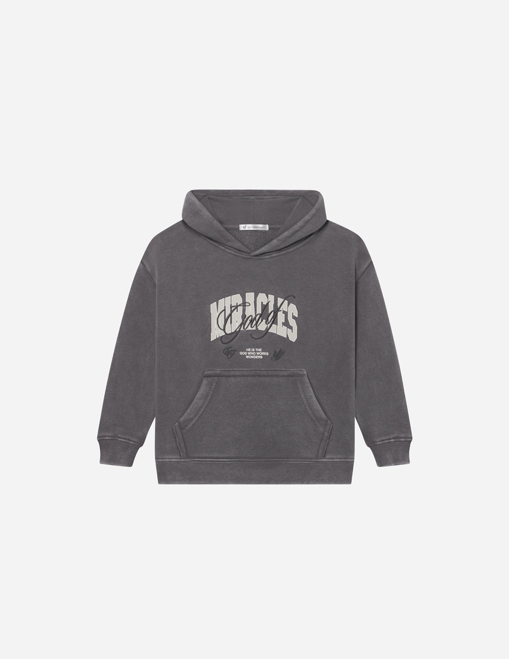 Sudadera con capucha para niños Dios de los milagros