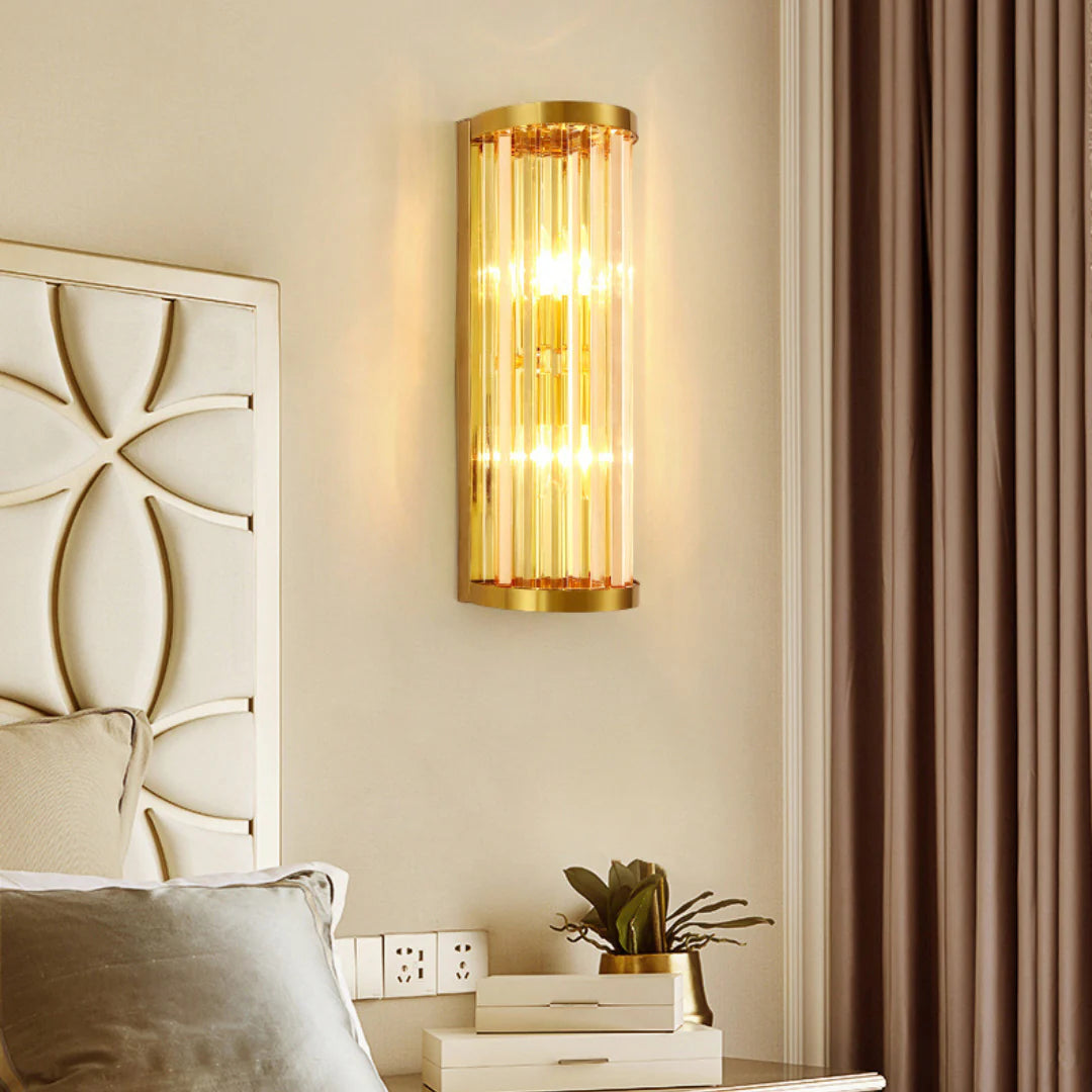 Aplique de pared Golden Crystal