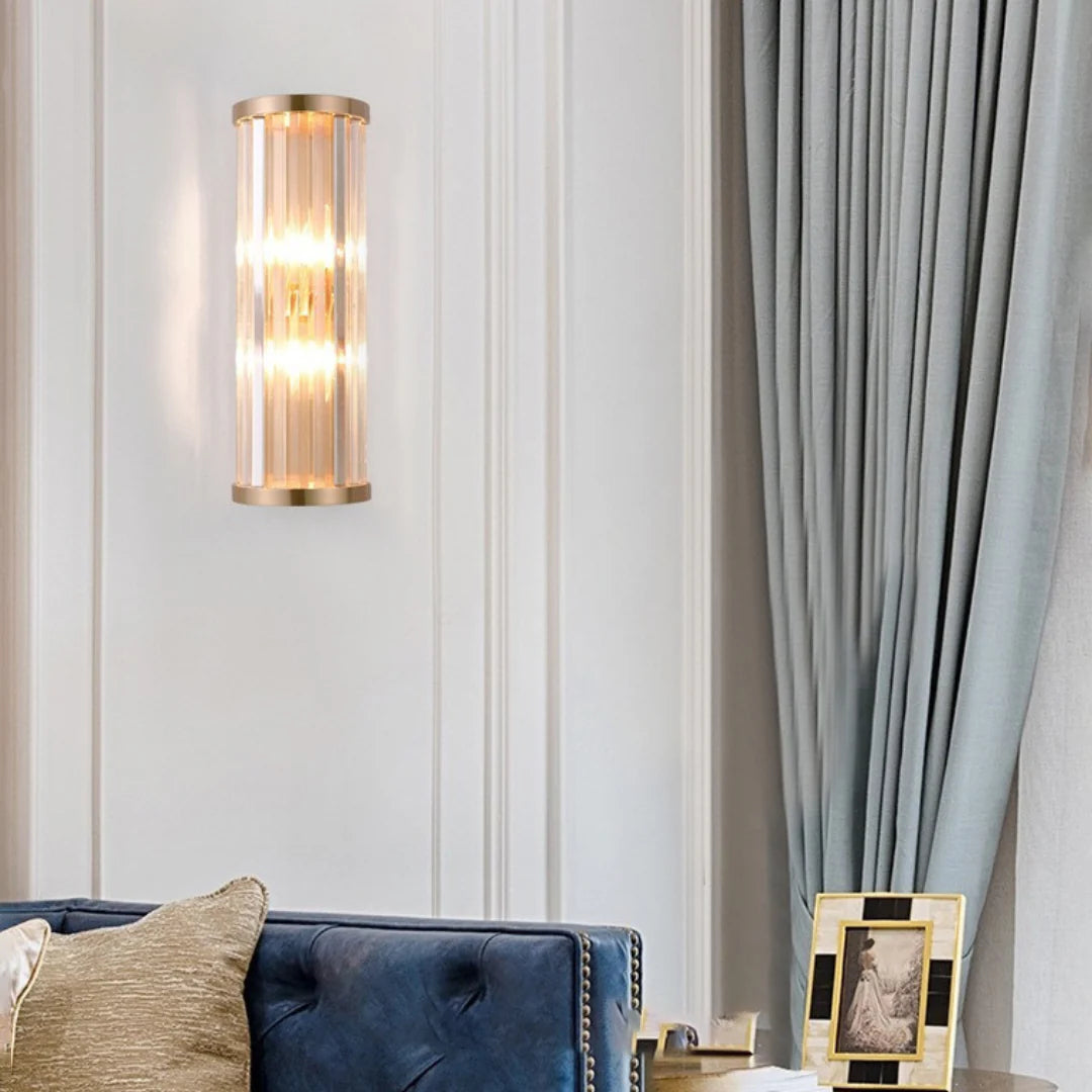 Aplique de pared Golden Crystal