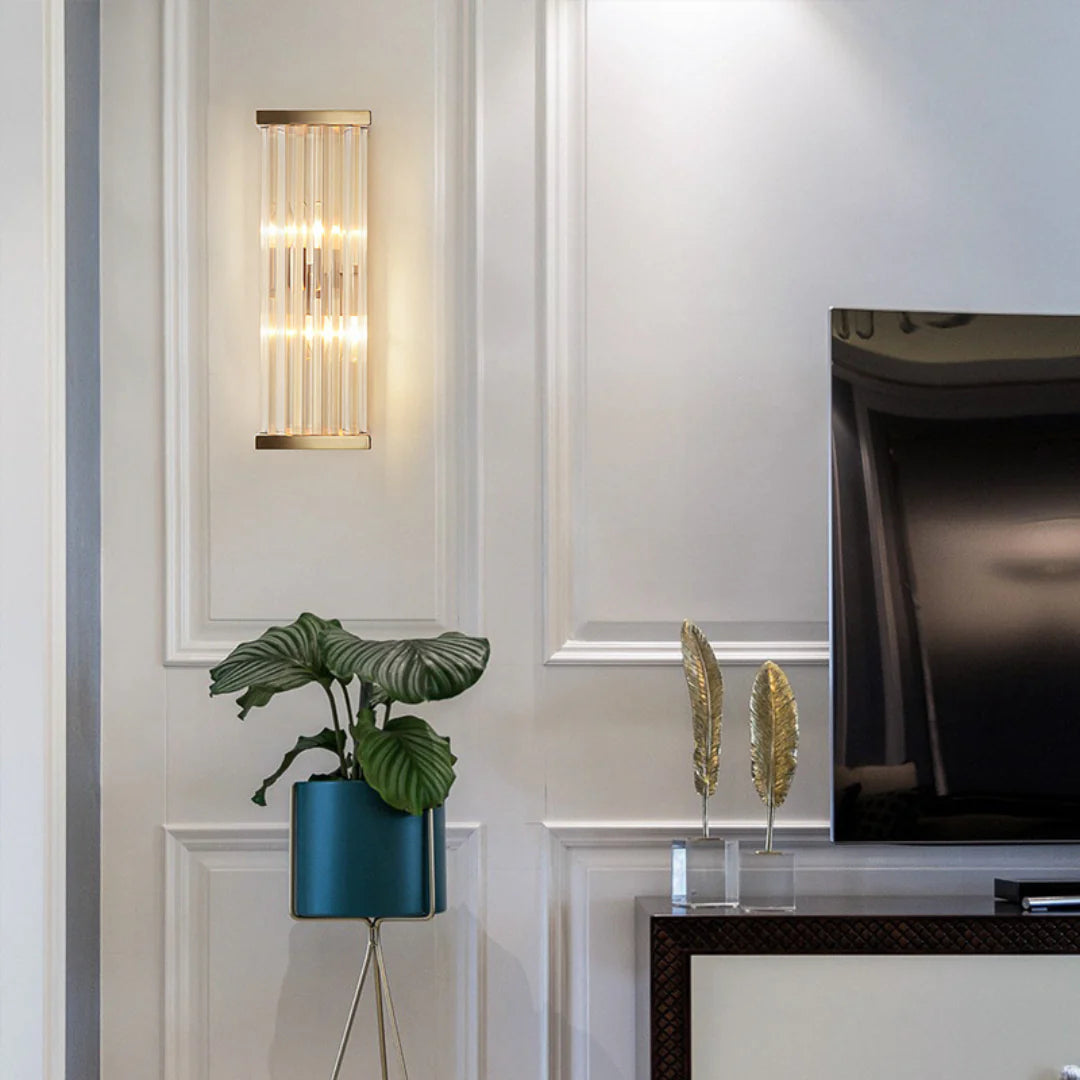 Aplique de pared Golden Crystal