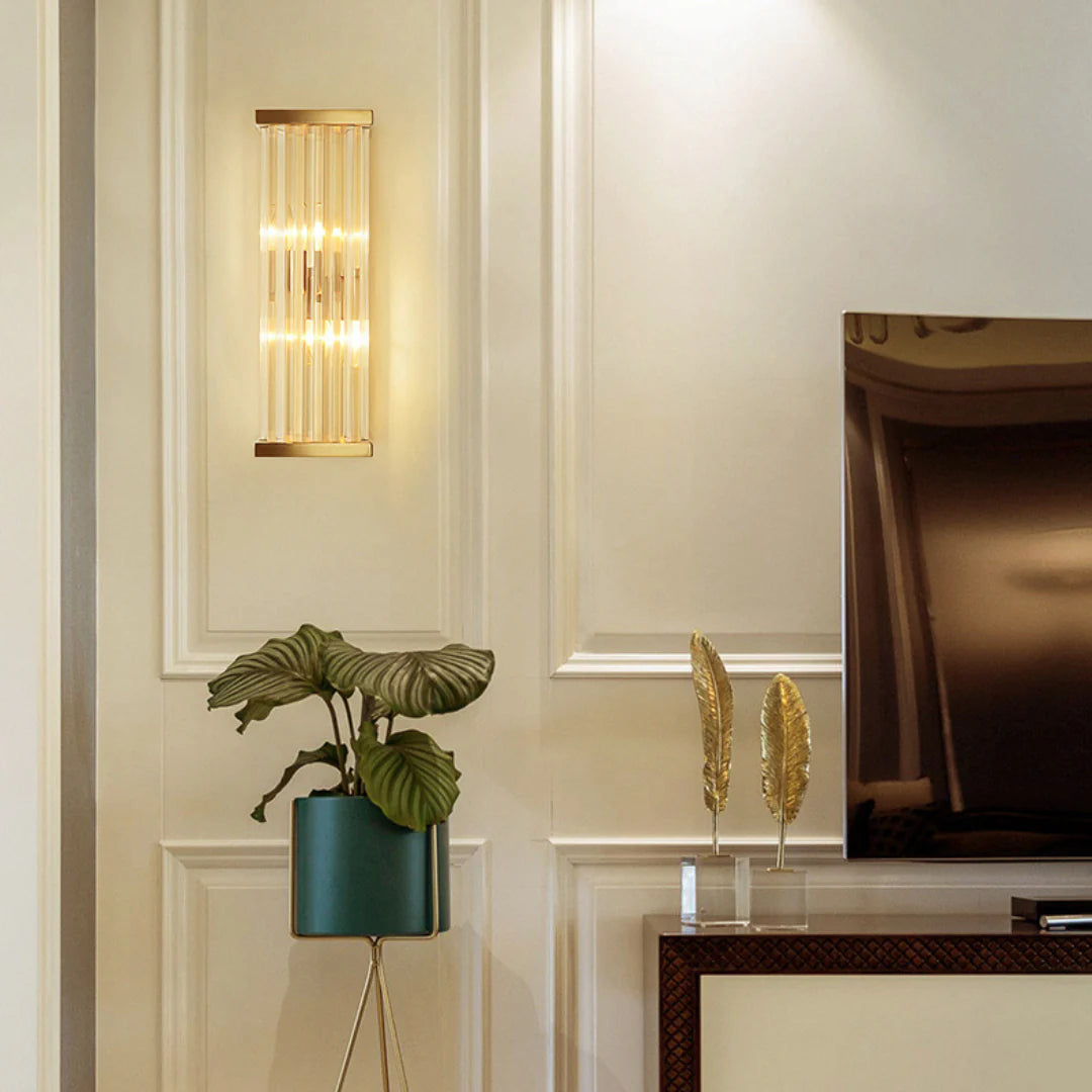 Aplique de pared Golden Crystal