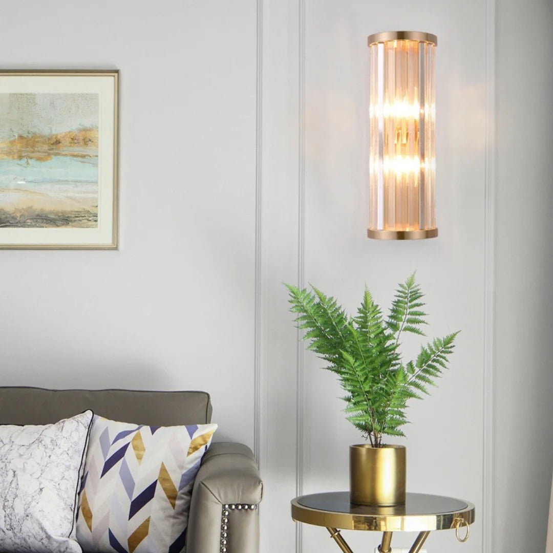 Aplique de pared Golden Crystal