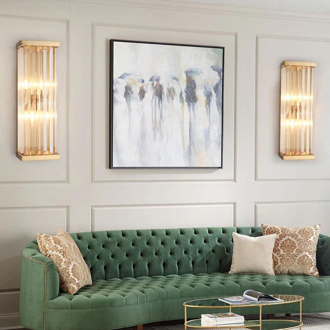 Aplique de pared Golden Crystal