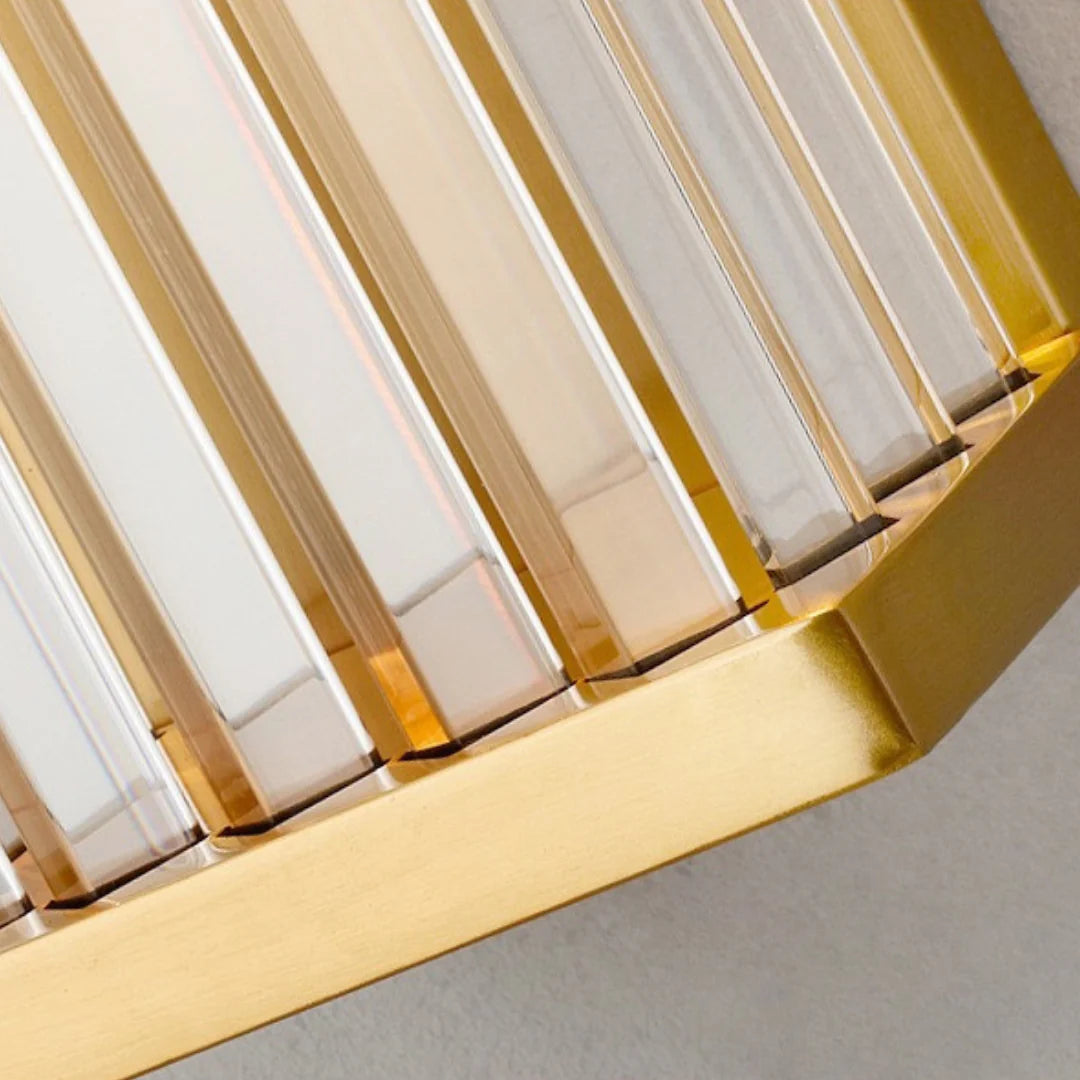 Aplique de pared Golden Crystal