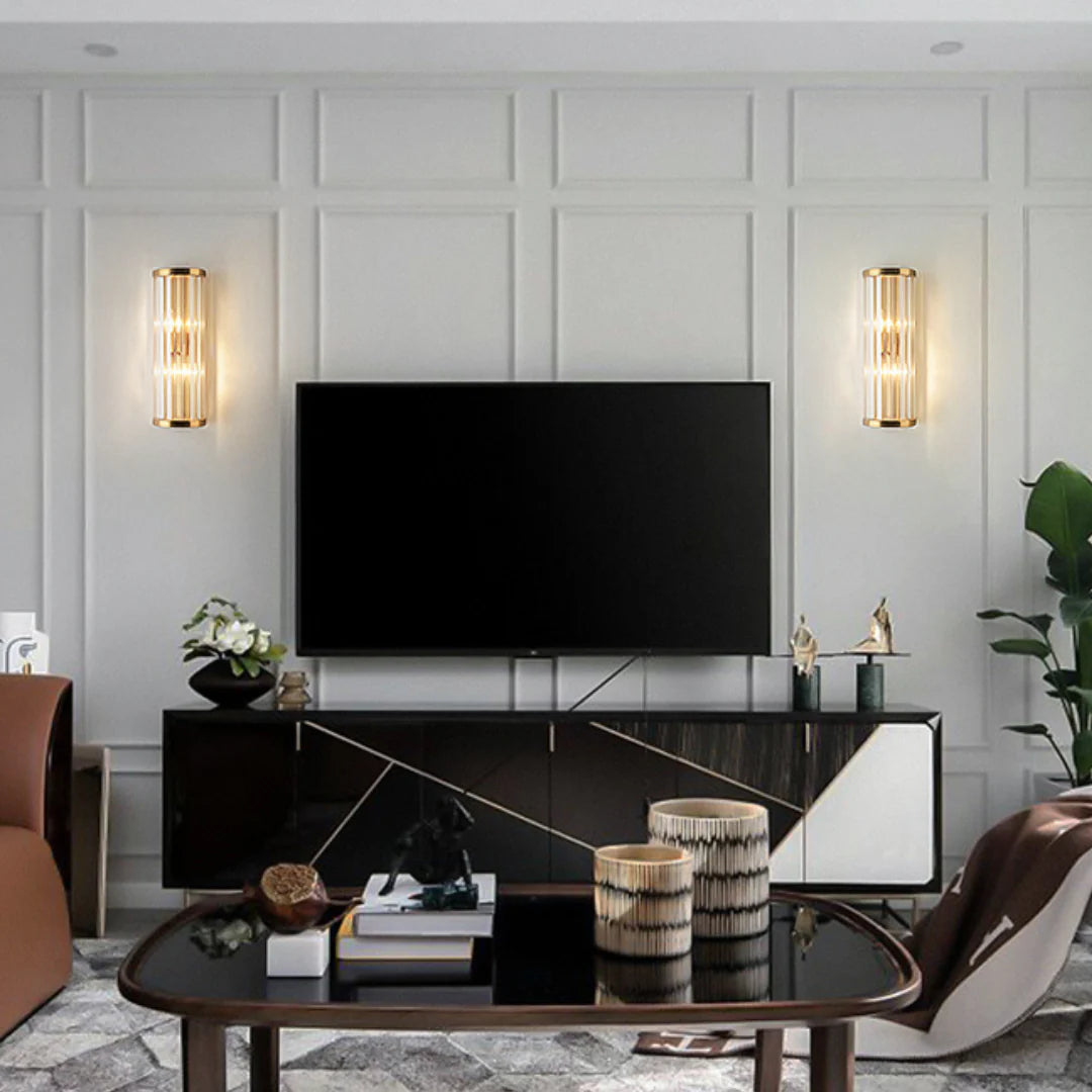 Aplique de pared Golden Crystal