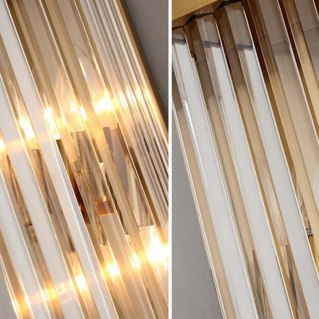 Aplique de pared Golden Crystal