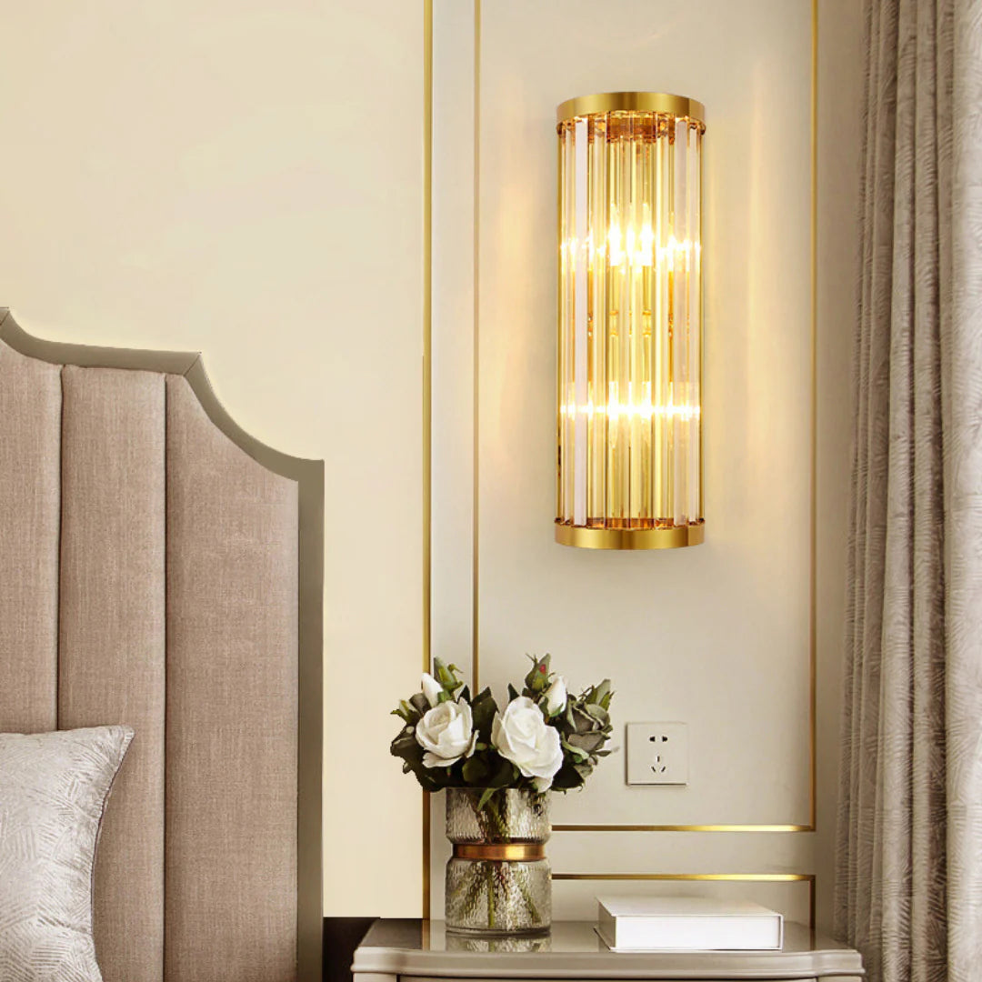 Aplique de pared Golden Crystal