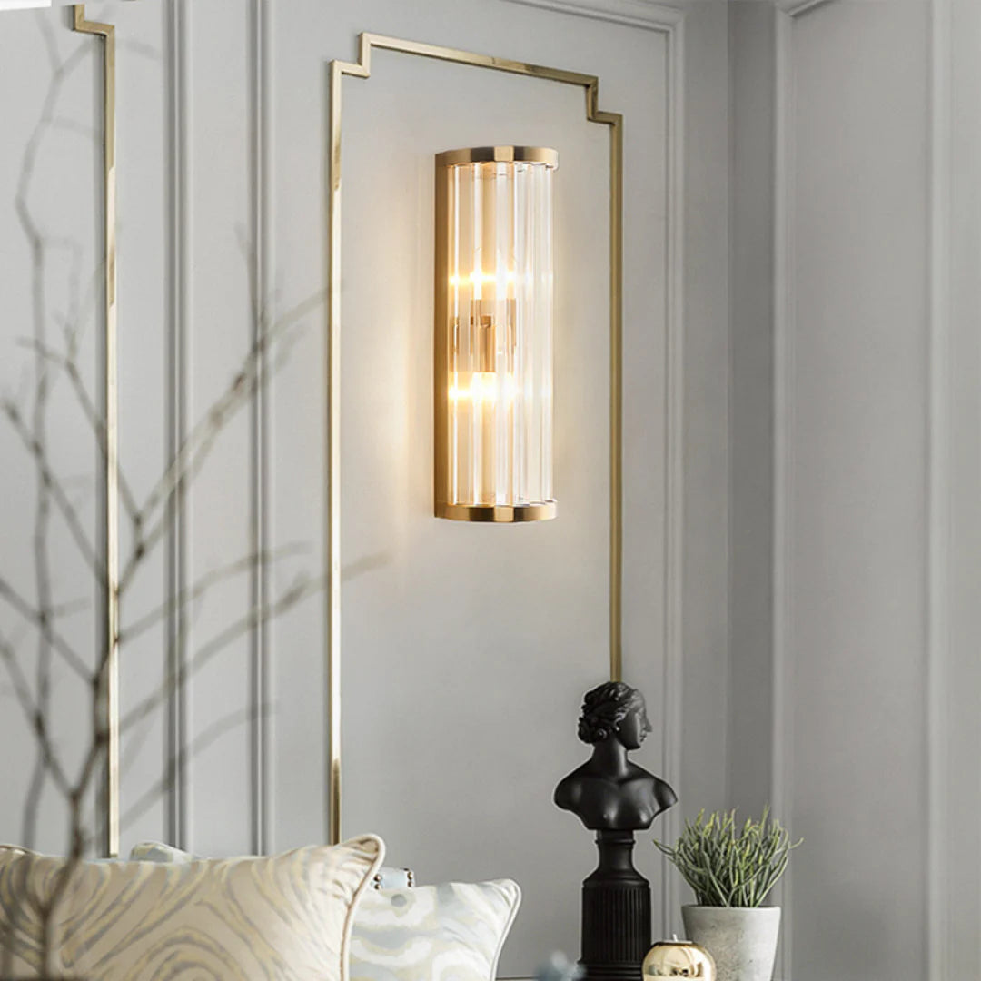 Aplique de pared Golden Crystal