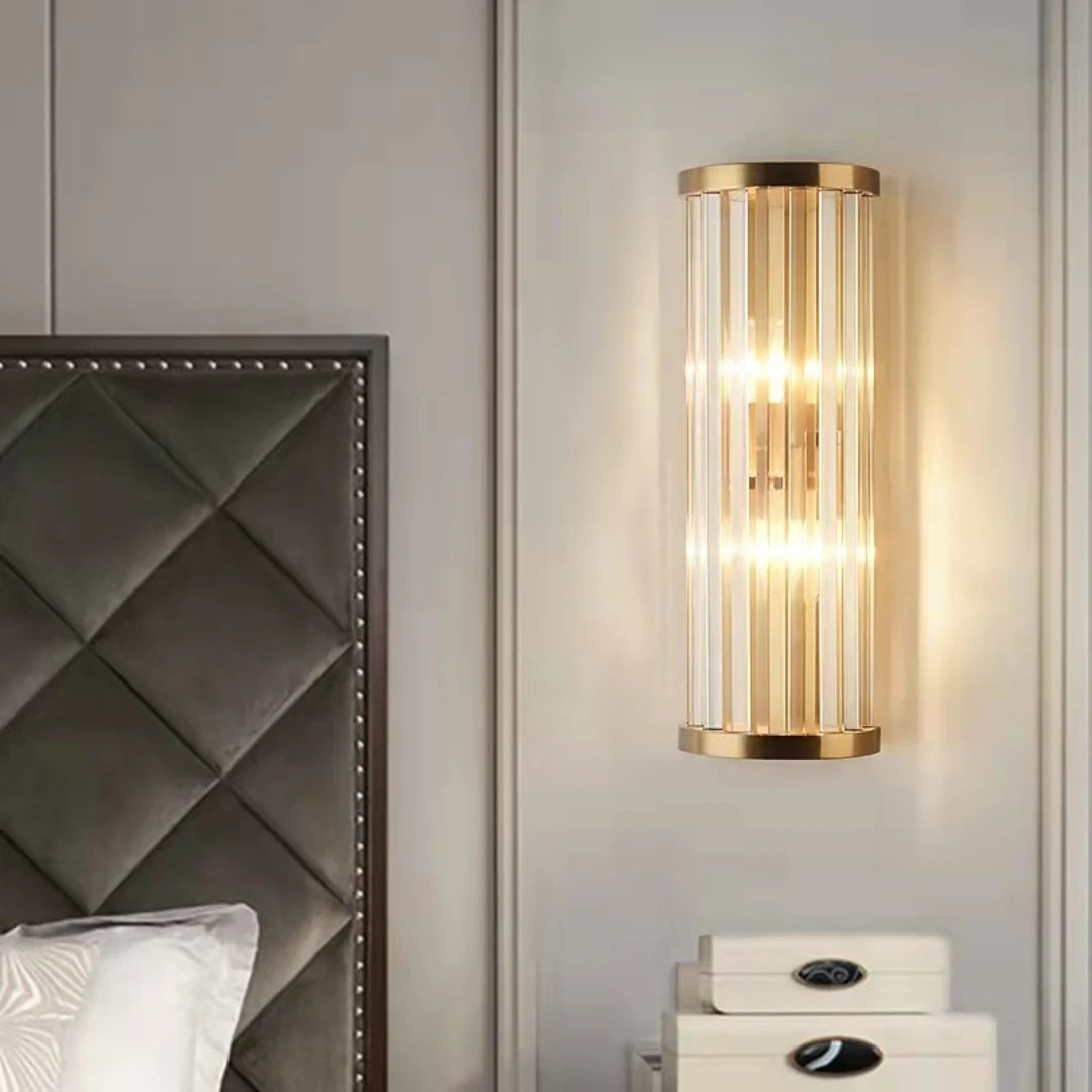 Aplique de pared Golden Crystal