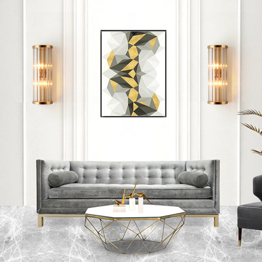 Aplique de pared Golden Crystal