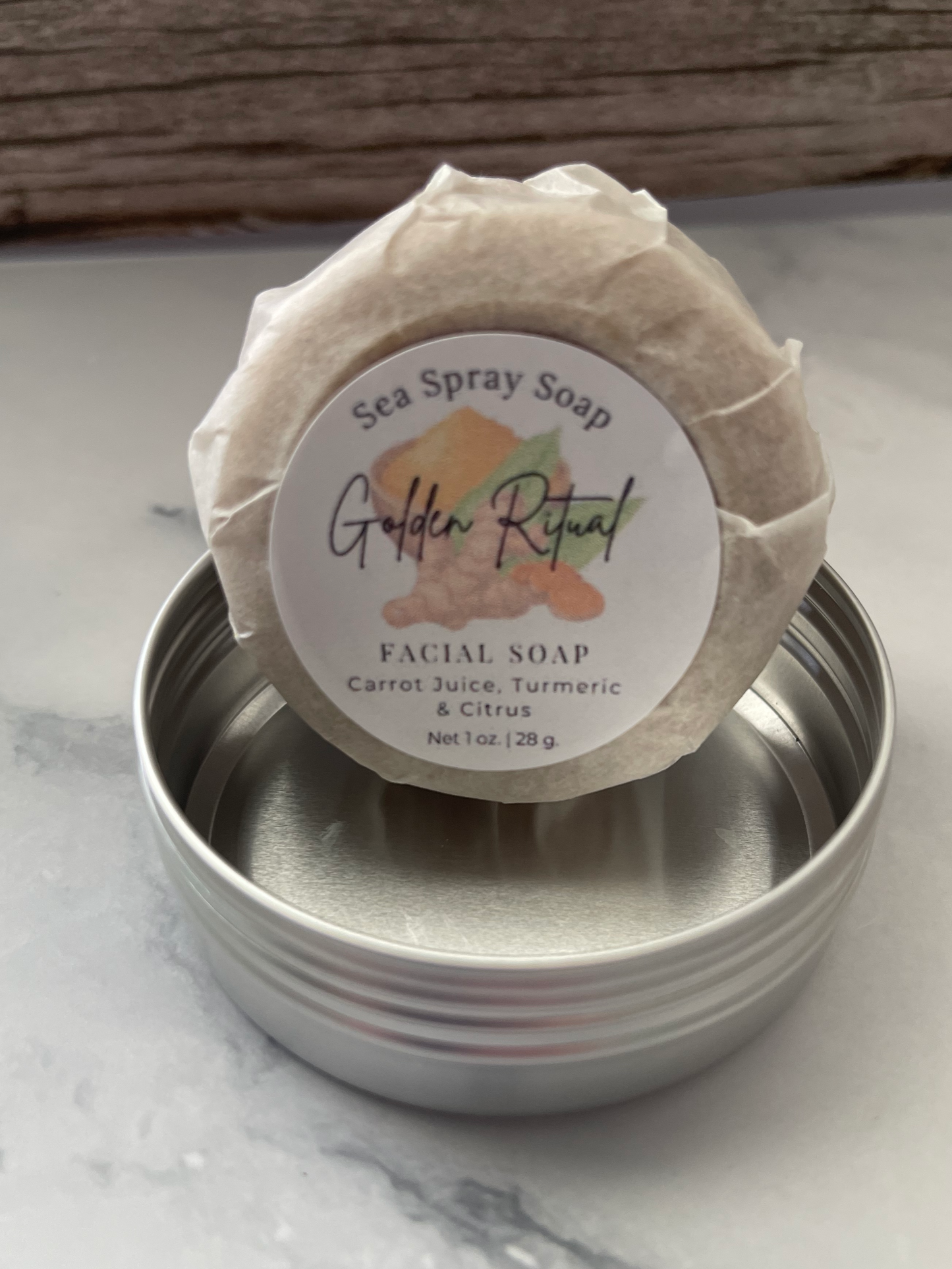 Jabón Facial con Infusión de Cúrcuma Golden Ritual