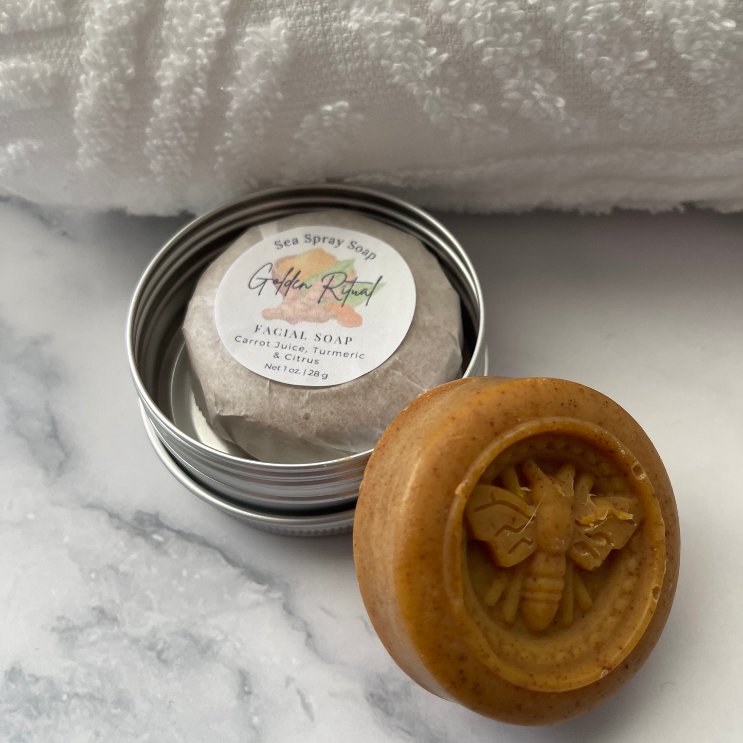 Jabón Facial con Infusión de Cúrcuma Golden Ritual