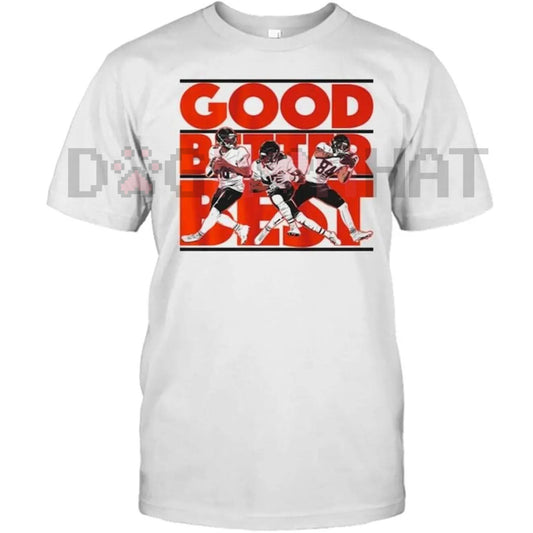 "Good Better Best" Bear Graphic Tee – Motivational Perseverance and Strength T-Shirt