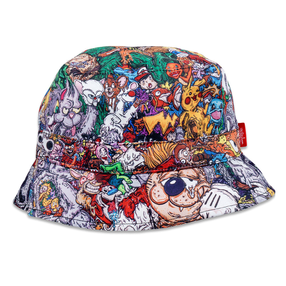 Gorro de pescador reversible Cartoon Gumbo de Vincent Gordon