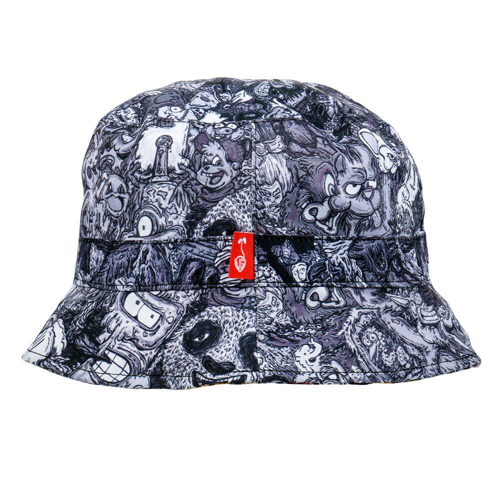Gorro de pescador reversible Cartoon Gumbo de Vincent Gordon
