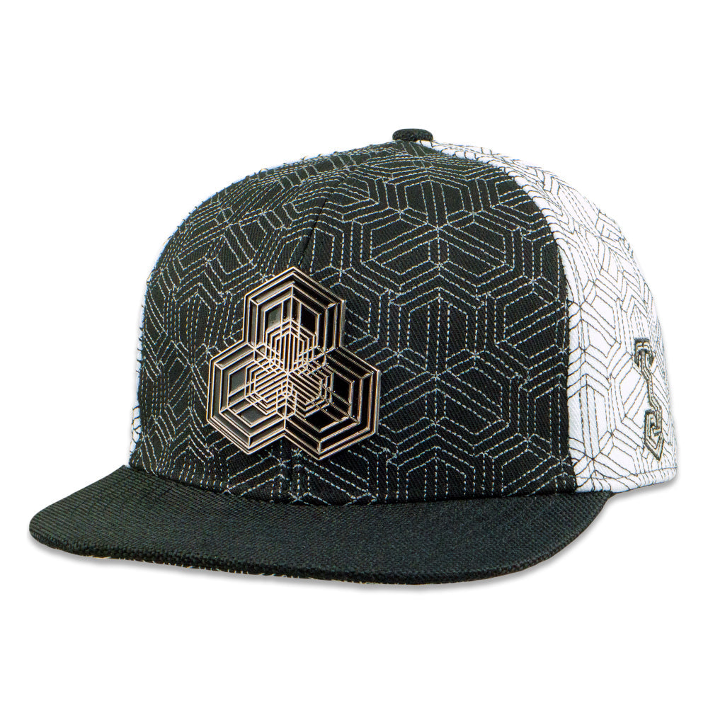 Gorra Isomatrix Black White Snapback