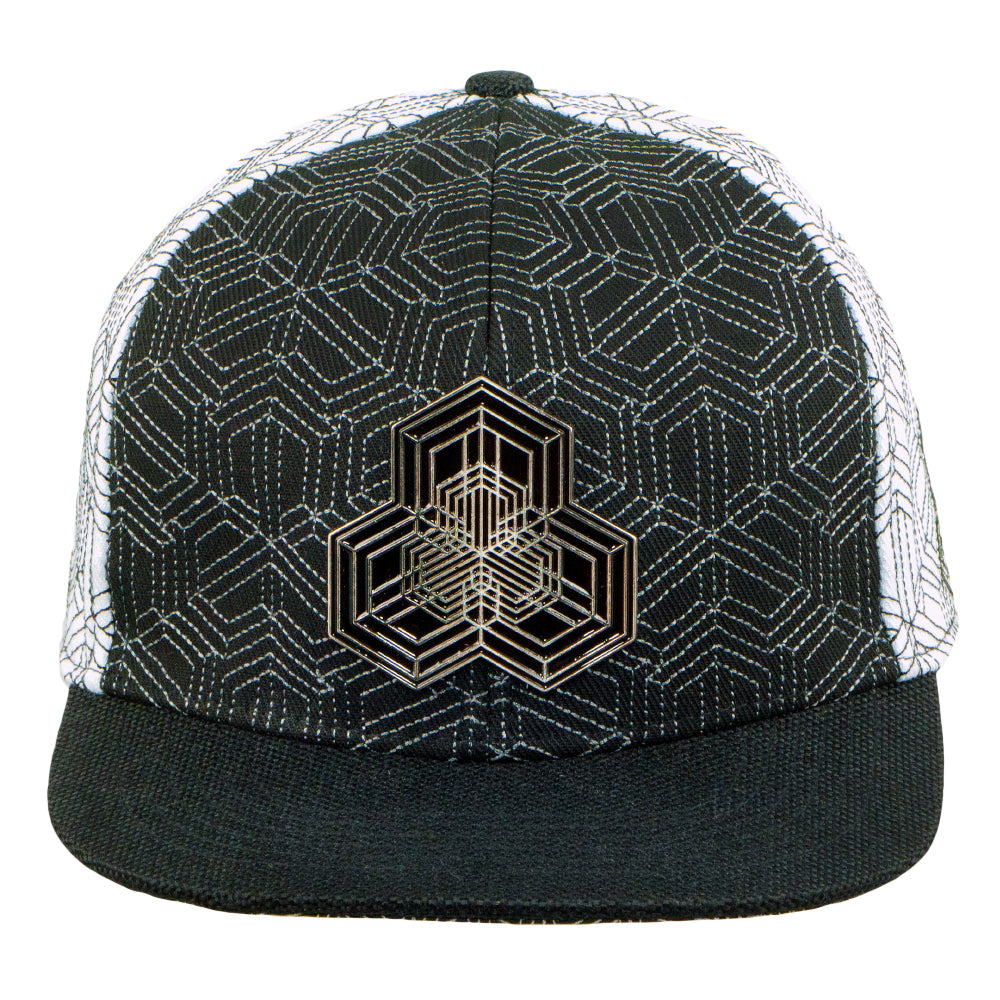 Gorra Isomatrix Black White Snapback