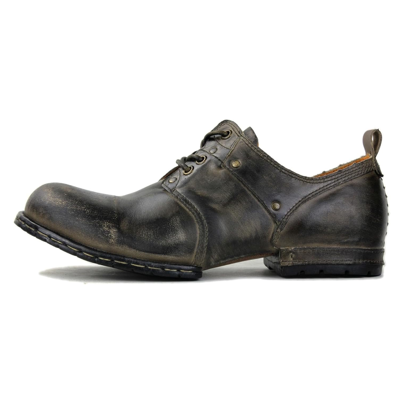 Botines Chukka Retro de Cuero para Hombre OS-6015-1-Retro-Style-R