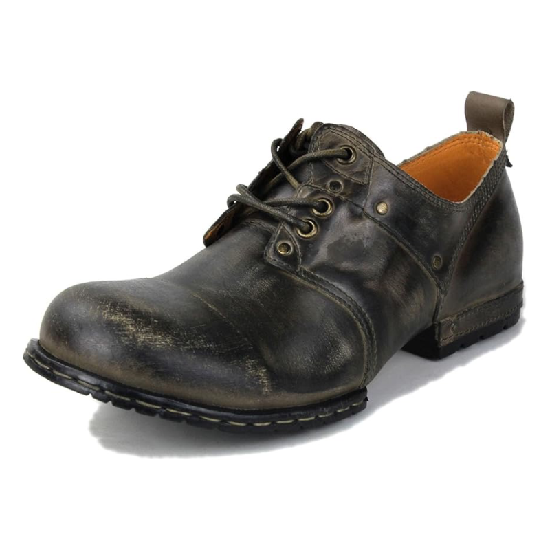Botines Chukka Retro de Cuero para Hombre OS-6015-1-Retro-Style-R